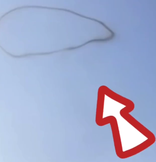 陕西一地上空现巨型黑圈：成因成谜 ！